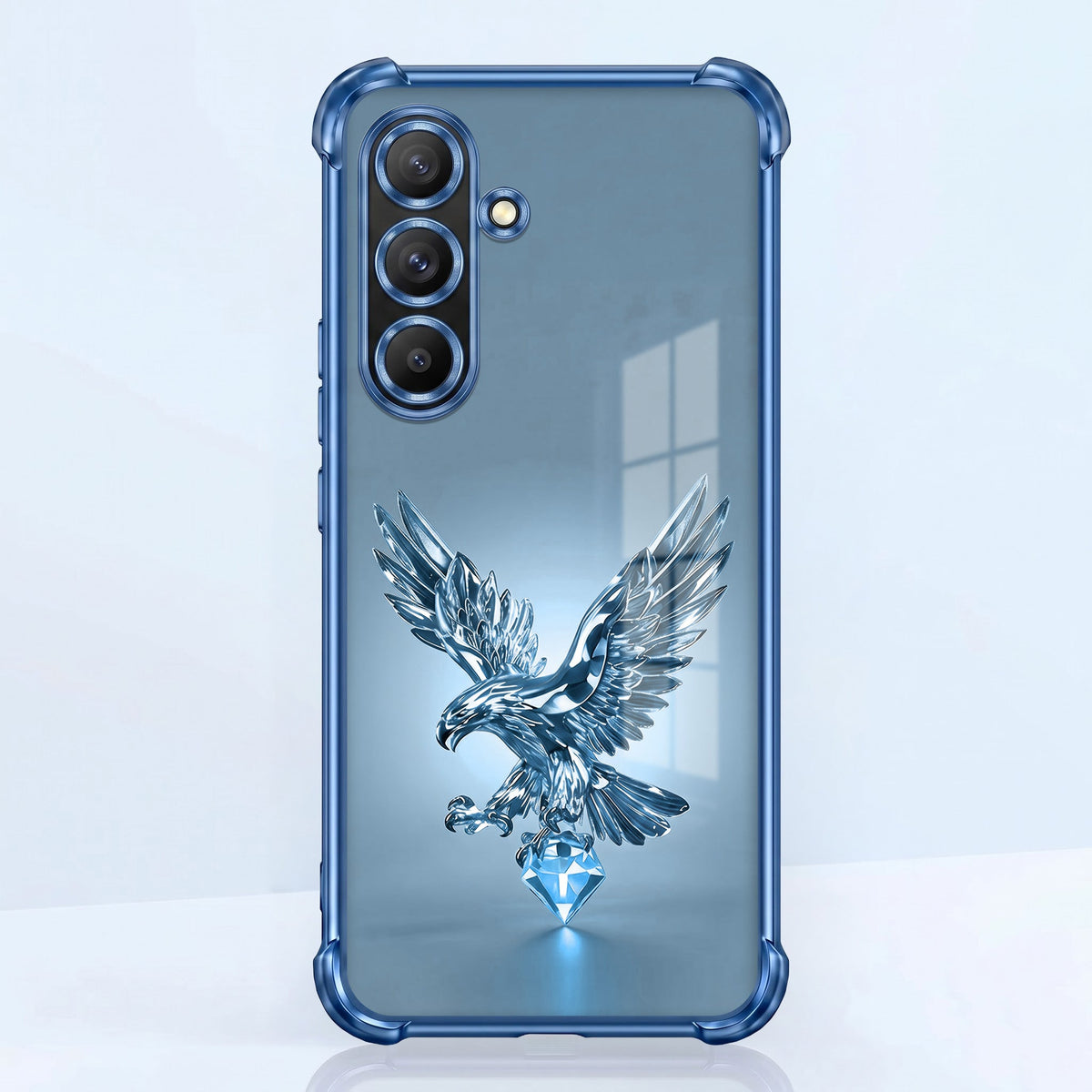 Samsung Galaxy A36 5G Blue Eagle Airbags Printed Back Case