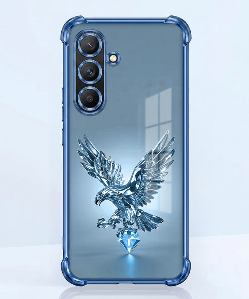 Samsung Galaxy A36 5G Blue Eagle Airbags Printed Back Case