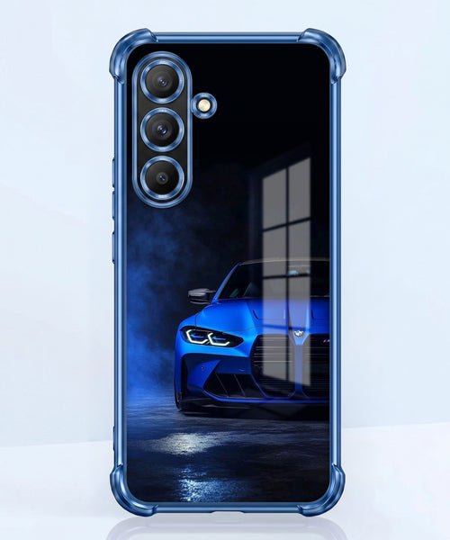 Samsung Galaxy A56 5G BMW Sport Car Airbags Printed Back Case