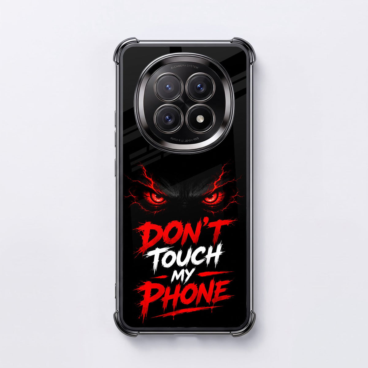 Oppo F29 5G Don't Touch My Phone Airbags Printed Back Case