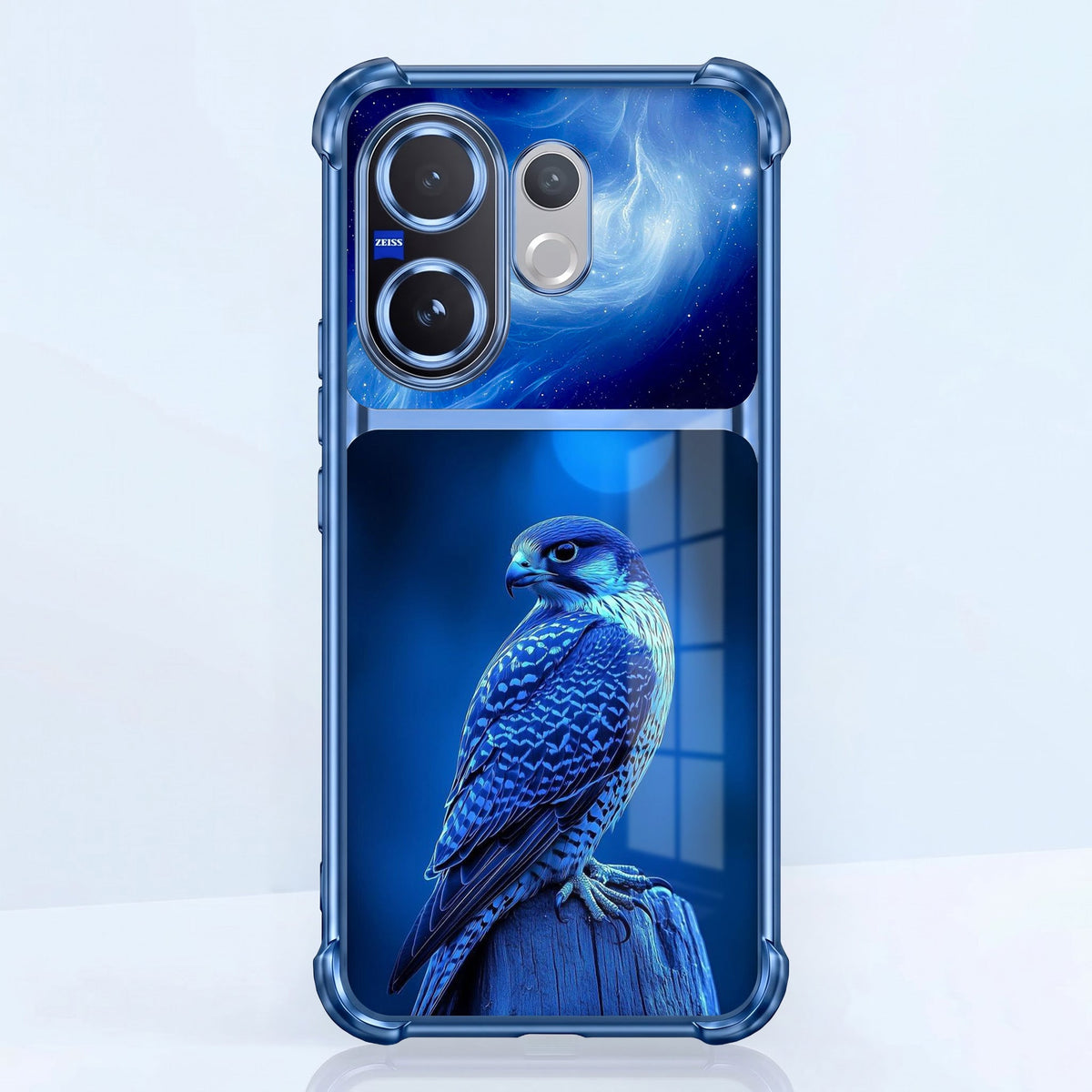 Vivo V60 5G Royal Falcon Dual-Tone Transparent Airbags Case