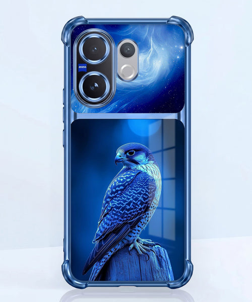 Vivo V60 5G Royal Falcon Dual-Tone Transparent Airbags Case