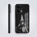 Oppo Reno 13 5G Premium Acrylic Shockproof Glass Back Case (Eiffel Tower)