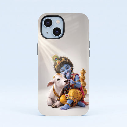 iPhone 15 5G Bal Krishna Blessings Protective Case