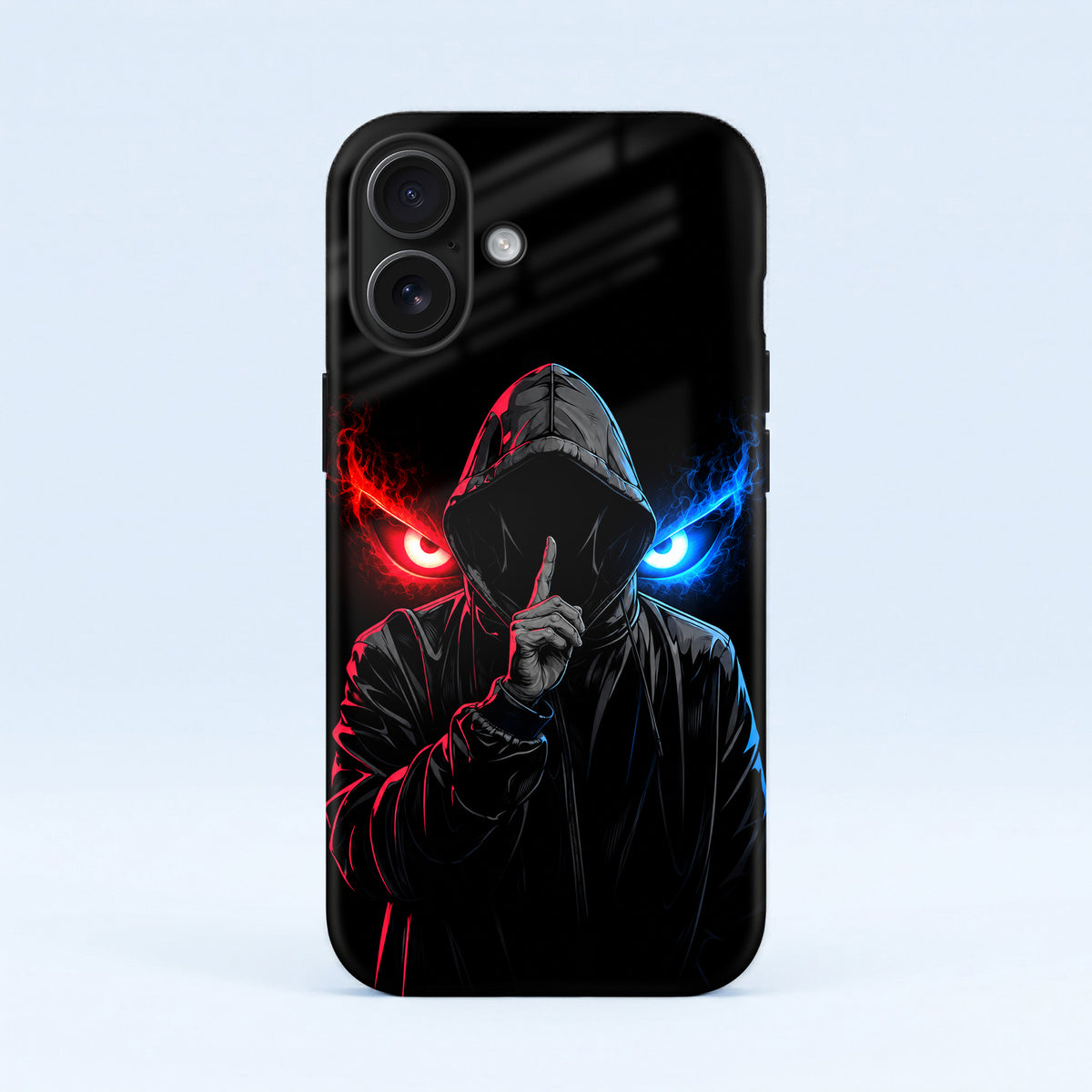 iPhone 16 5G Hooded Shadow Demon Protective Case