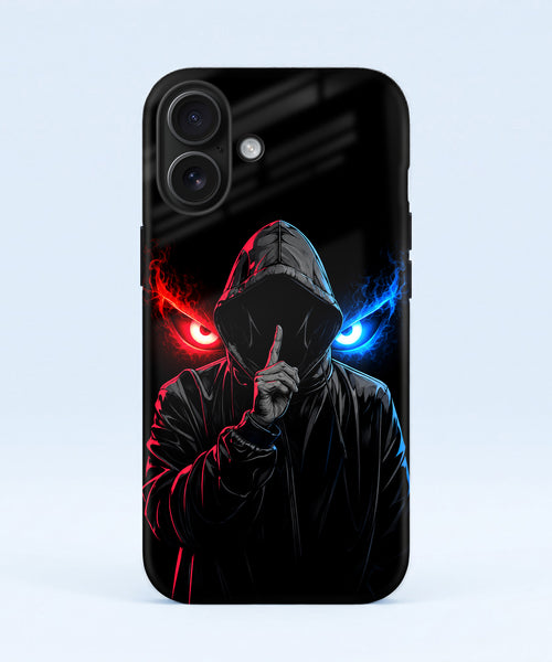 iPhone 16 5G Hooded Shadow Demon Protective Case