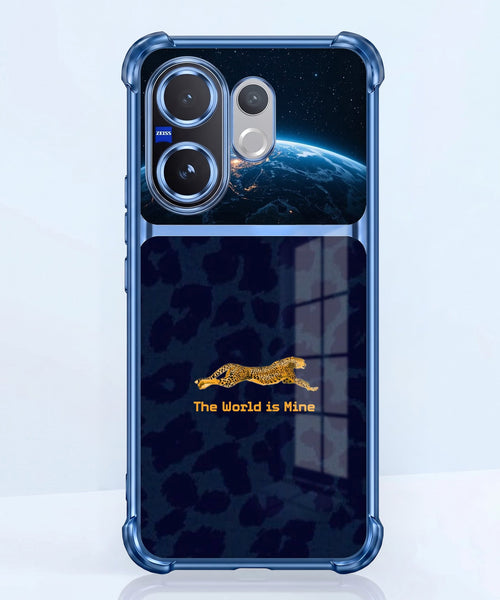 Vivo V60 5G World Is Mine Dual-Tone Transparent Airbags Case