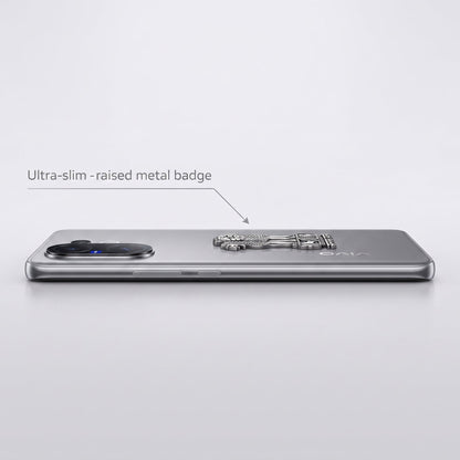 Vivo V60 5G Compatible Satyamev Jayate 3D Metal Emblem Sticker