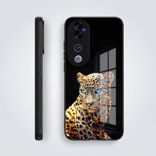 Vivo V40 Pro 5G Panther Acrylic Glass Back Case