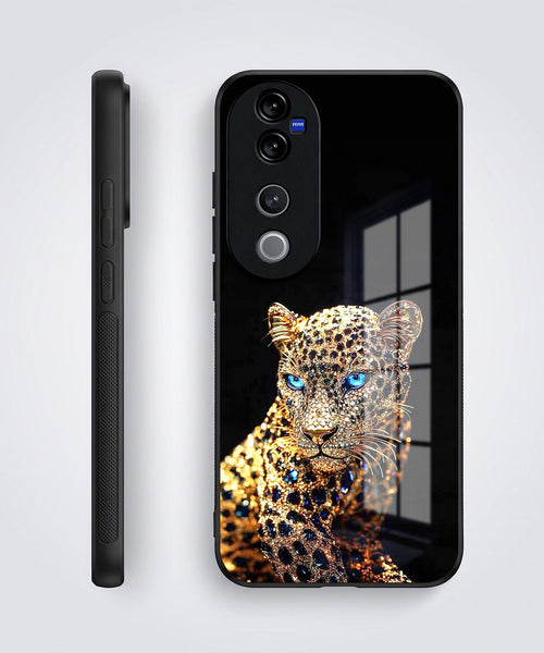 Vivo V40 Pro 5G Panther Acrylic Glass Back Case