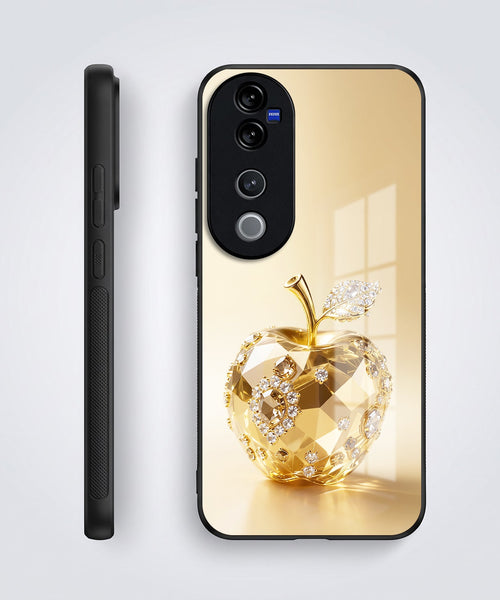 Vivo V40 Pro 5G Golden Apple Acrylic Glass Back Case