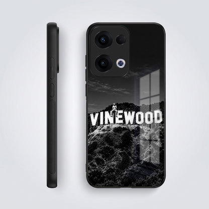 Oppo Reno 13 5G Premium Acrylic Shockproof Glass Back Case (Vinewood)