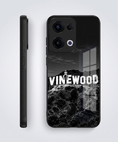 Oppo Reno 13 5G Premium Acrylic Shockproof Glass Back Case (Vinewood)