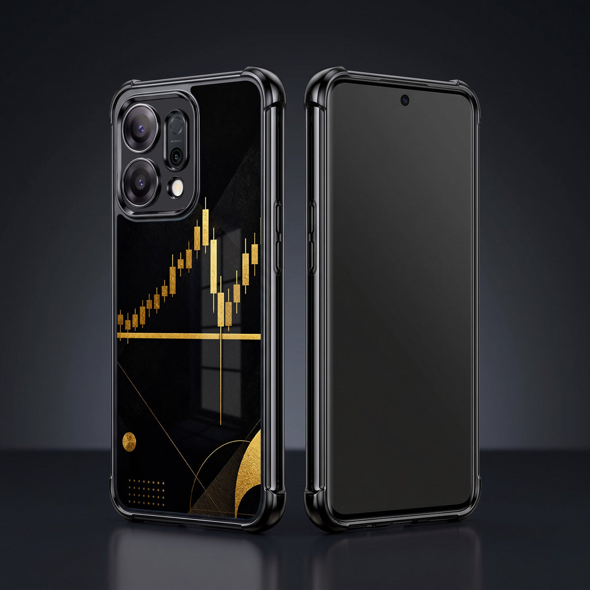 Oppo Reno 14 5G Trading Candles Airbags Printed Back Case