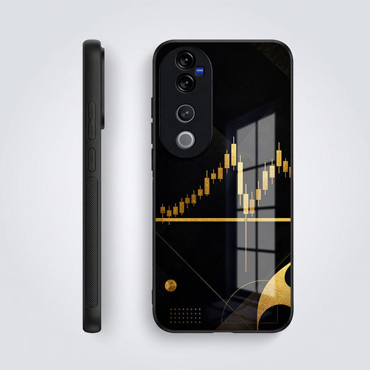 Vivo V40 Pro 5G Trading Candles Acrylic Glass Back Case