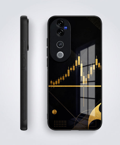 Vivo V40 Pro 5G Trading Candles Acrylic Glass Back Case