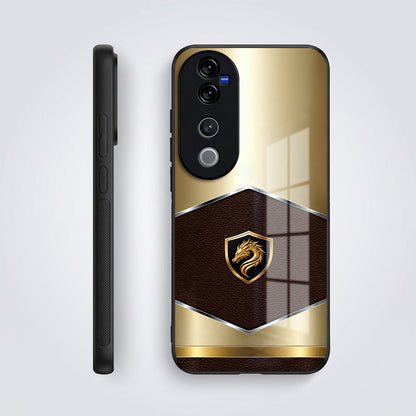 Vivo V40 Pro 5G Dragon Crest Acrylic Glass Back Case
