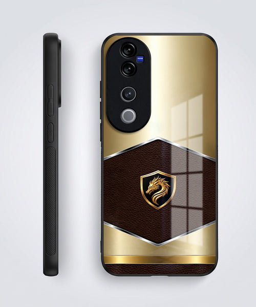 Vivo V40 Pro 5G Dragon Crest Acrylic Glass Back Case