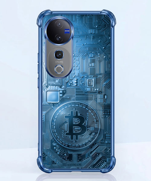 Vivo V40 Pro 5G Bitcoin Airbags Printed Back Case