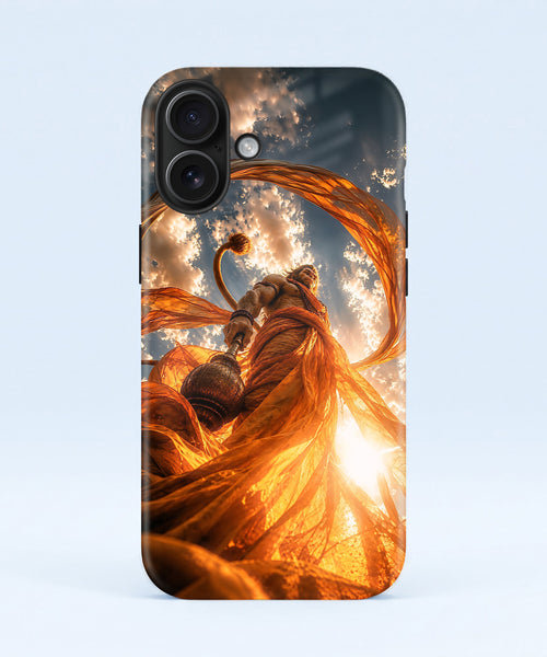 iPhone 16 5G Divine Hanuman Protective Case