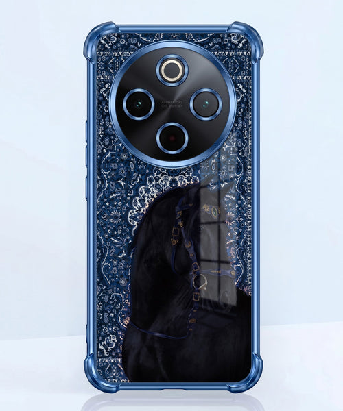 Vivo T4 5G Premium Royal Horse Airbags Printed Back Case