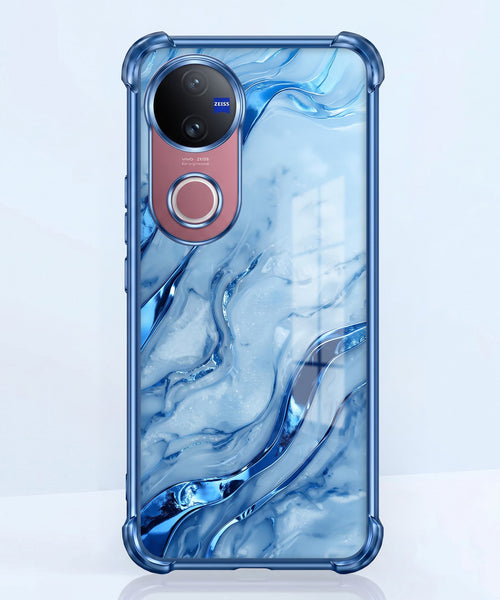 Vivo V50 5G Marvel Texture  Airbags Printed Back Case