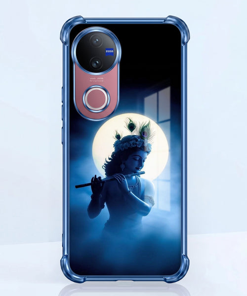 Vivo V50 5G Midnight Krishna Airbags Printed Back Case