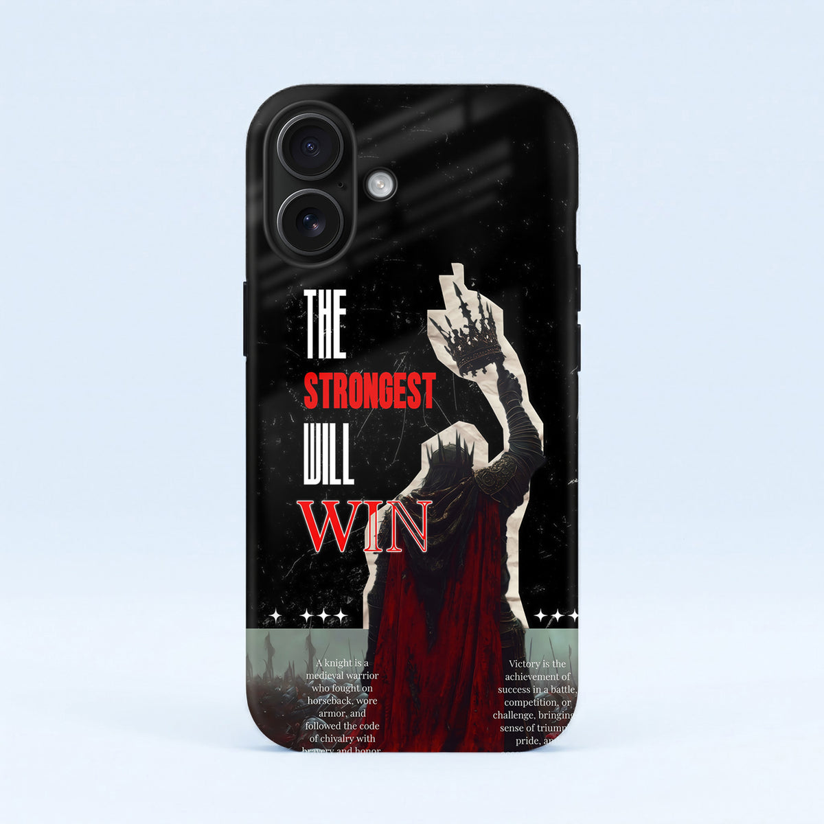 iPhone 16 5G The Strongest Will Win Protective Case