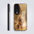 Vivo V40 Pro 5G Luxury Lion Acrylic Glass Back Case