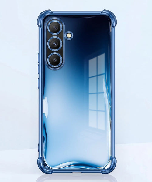 Samsung Galaxy A56 5G Premium Crystal Blue Airbags Printed Back Case