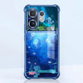 Vivo V60 5G Mystic Jellyfish Dual-Tone Transparent Airbags Case