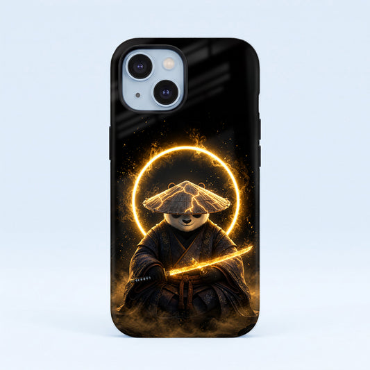 iPhone 15 5G Warrior Panda Protective Case