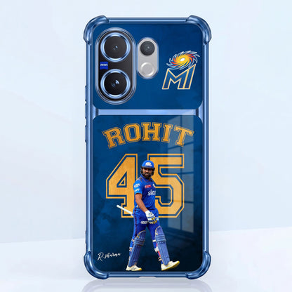 Vivo V60 5G Hitman Rohit Dual-Tone Transparent Airbags Case