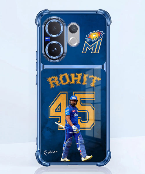 Vivo V60 5G Hitman Rohit Dual-Tone Transparent Airbags Case