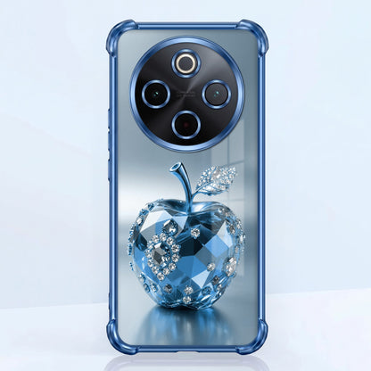 Vivo T4 5G Blue Apple Airbags Printed Back Case
