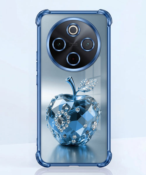 Vivo T4 5G Blue Apple Airbags Printed Back Case