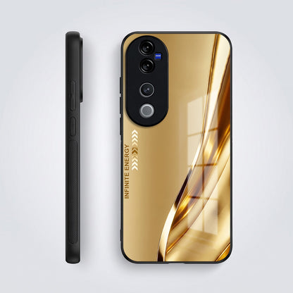 Vivo V40 Pro 5G Luxury Infinity Energy Acrylic Glass Back Case