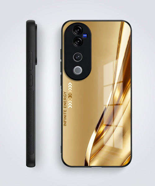 Vivo V40 Pro 5G Luxury Infinity Energy Acrylic Glass Back Case