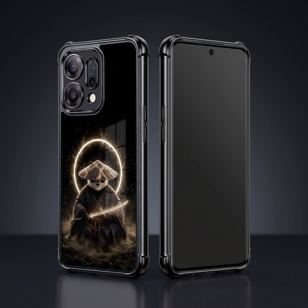Oppo Reno 14 5G Warrior Panda Airbags Printed Back Case