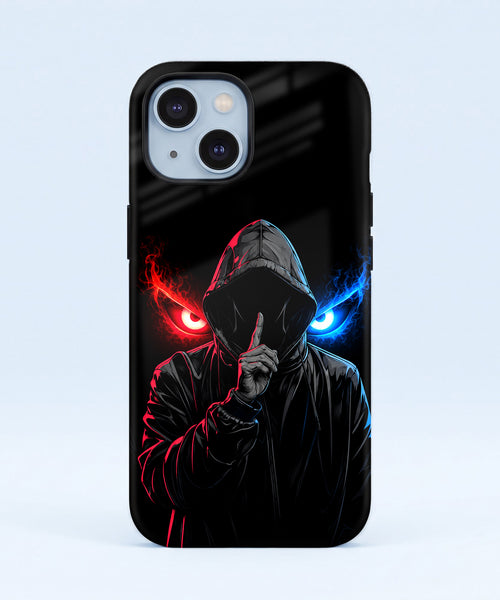 iPhone 15 5G Hooded Shadow Demon Protective Case