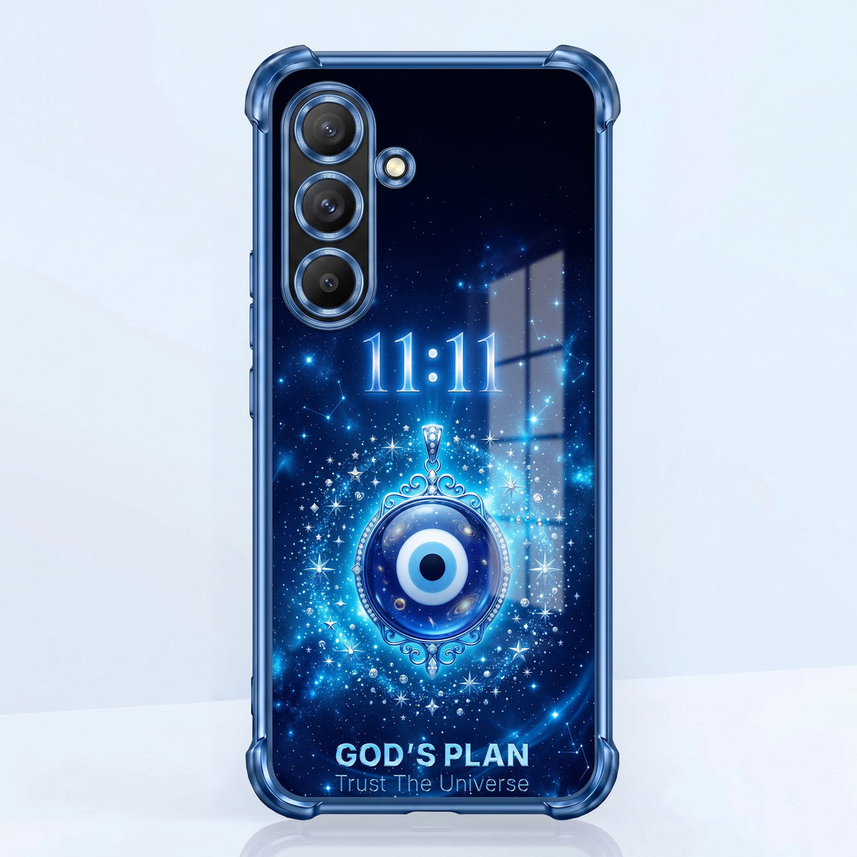 Samsung Galaxy A36 5G Premium God’s Plan Evil Eye Airbags Printed Back Case