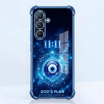 Samsung Galaxy A36 5G Premium God’s Plan Evil Eye Airbags Printed Back Case