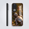 Vivo V50 5G Armored Knight Acrylic Glass Back Case
