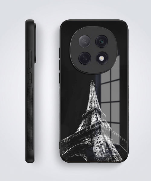 Oppo F29 Pro 5G Premium Acrylic Shockproof Glass Back Case (Eiffel Tower)