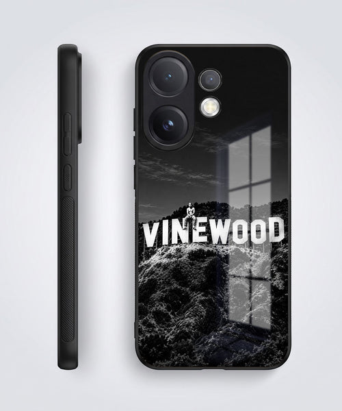 Vivo V60 5G Premium Acrylic Shockproof Glass Back Case (Vinewood)