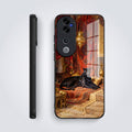 Vivo V40 Pro 5G Royal Black Panther Acrylic Glass Back Case