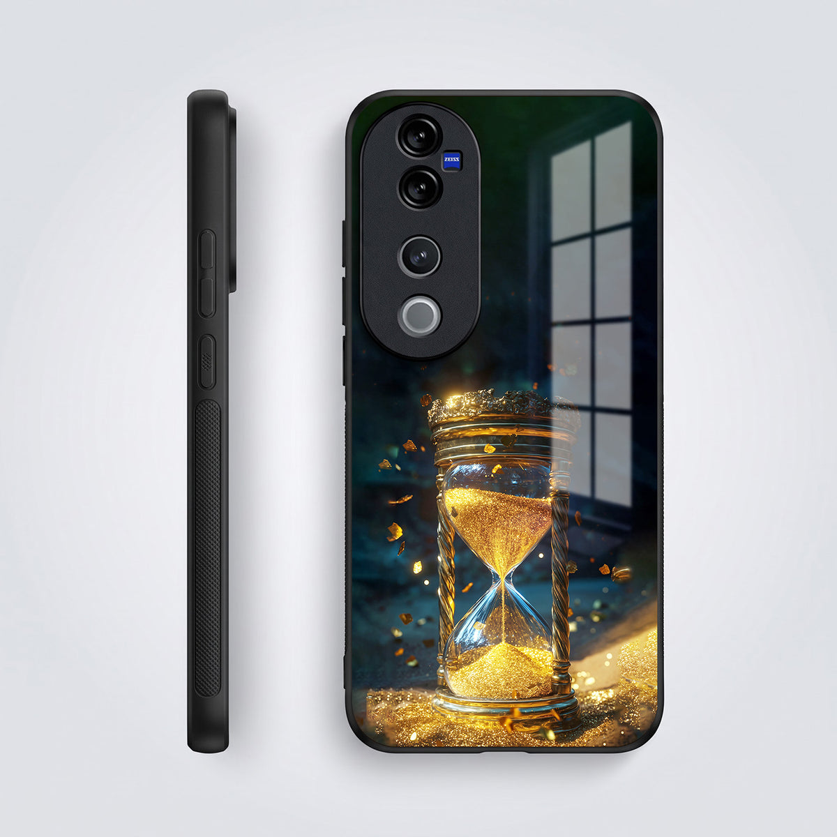 Vivo V40 Pro 5G Golden Hour Glass Acrylic Glass Back Case