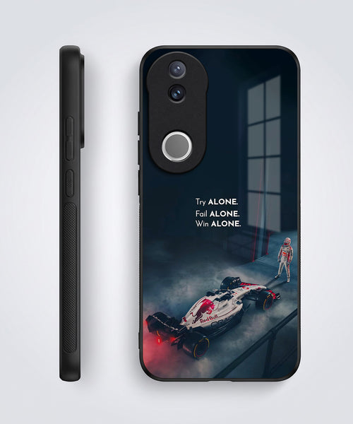 Vivo V50 5G Win Alone F1 Racing Acrylic Glass Back Case
