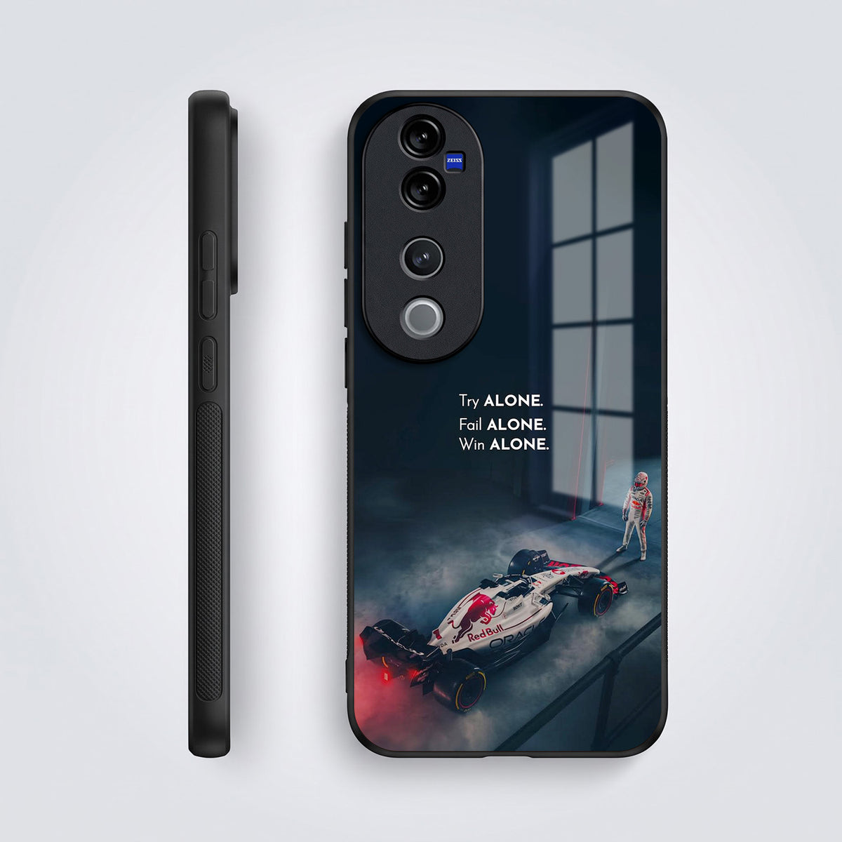 Vivo V40 Pro 5G Win Alone F1 Racing Acrylic Glass Back Case