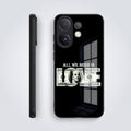 Vivo V60 5G Premium Acrylic Shockproof Glass Back Case (Money Love)